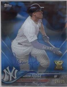 Aaron Judge [Autograph Blue] #AJ