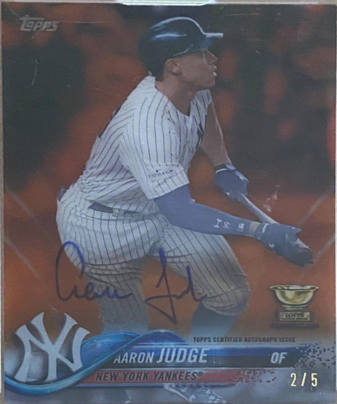 Aaron Judge [Autograph Orange] #AJ