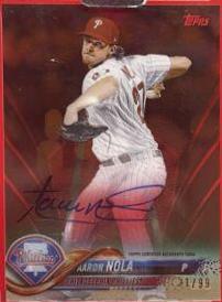 Aaron Nola [Autograph Green] #AN