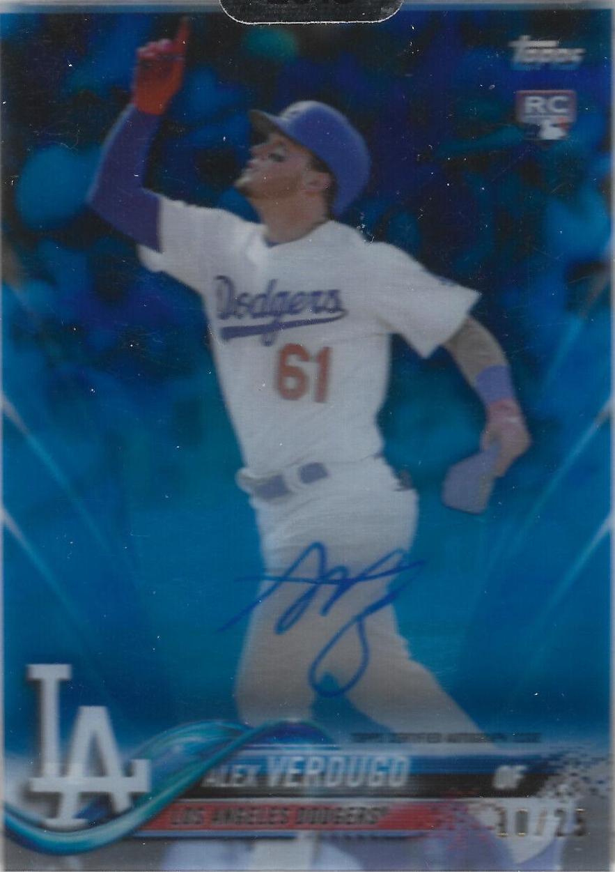 Alex Verdugo [Autograph Blue] #AV