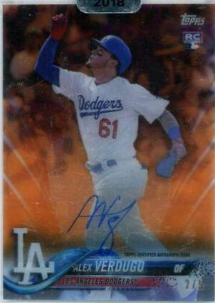 Alex Verdugo [Autograph Orange] #AV