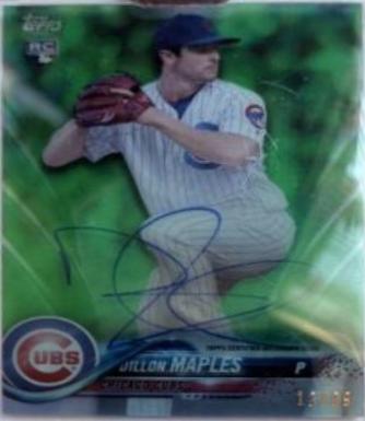 Dillon Maples [Autograph Green] #DM