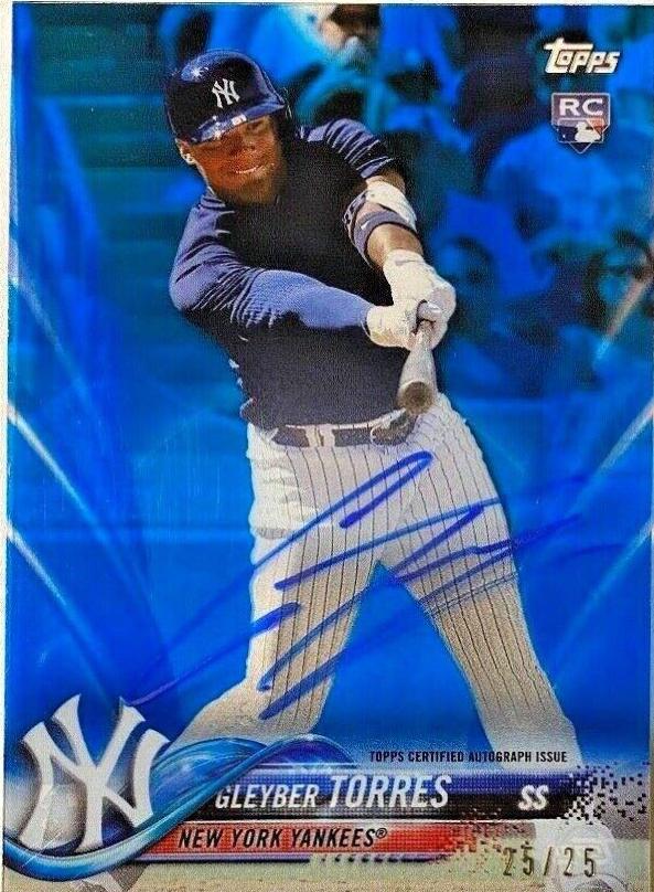 Gleyber Torres [Autograph Blue] #GT