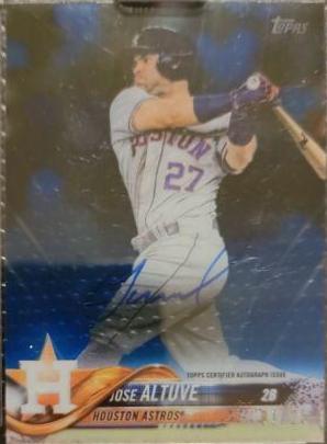 Jose Altuve [Autograph Blue] #JA
