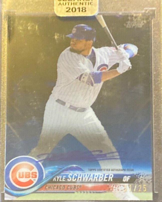 Kyle Schwarber [Autograph Blue] #KS