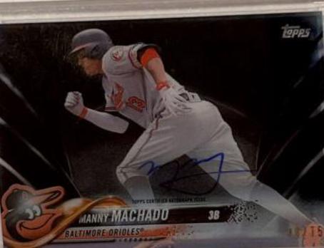 Manny Machado [Autograph Black] #MM