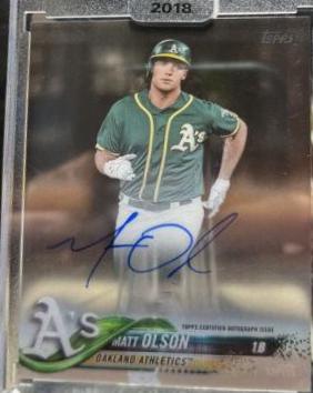 Matt Olson [Autograph] #MO