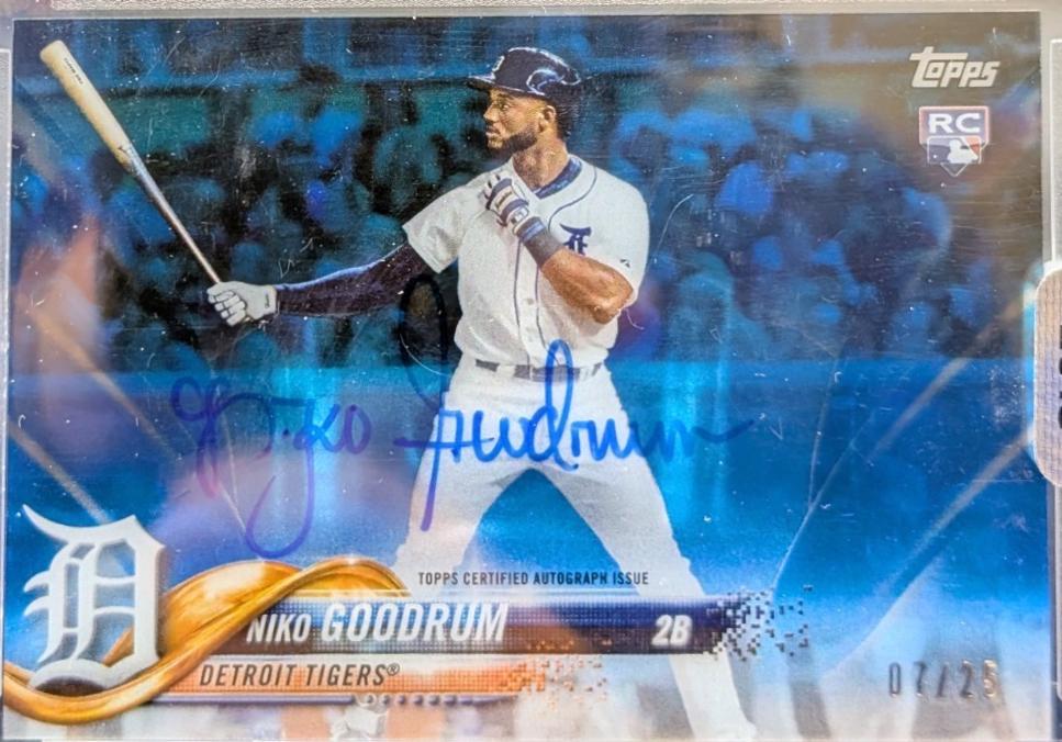 Niko Goodrum [Autograph Blue] #NG