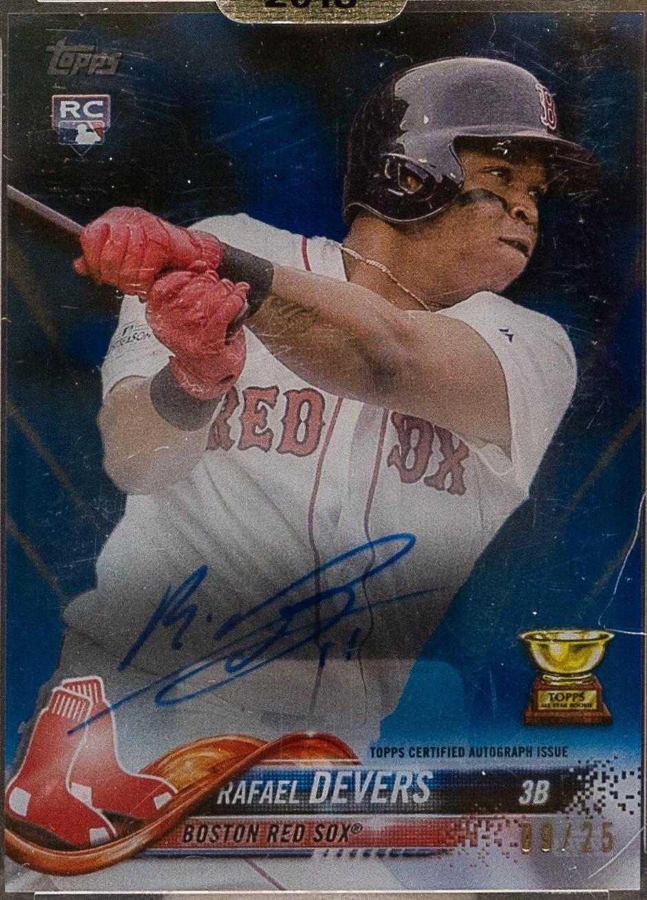 Rafael Devers [Autograph Blue] #RD