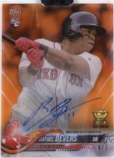 Rafael Devers [Autograph Orange] #RD