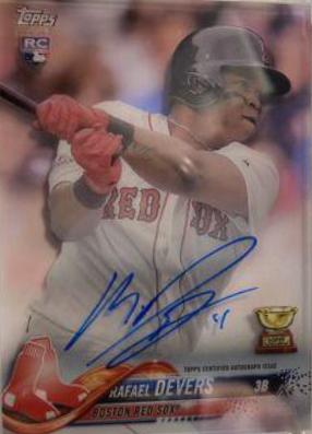 Rafael Devers [Autograph] #RD