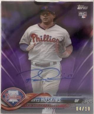Rhys Hoskins [Autograph Purple] #RH