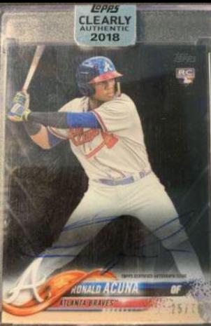 Ronald Acuna [Autograph Black] #RA