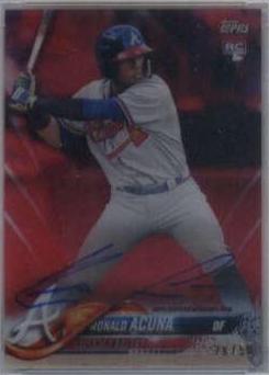 Ronald Acuna [Autograph Red] #RA
