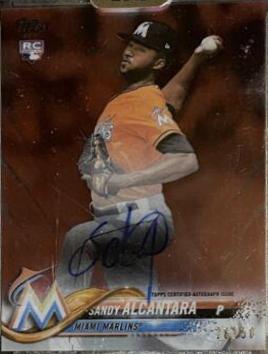 Sandy Alcantara [Autograph Red] #SA