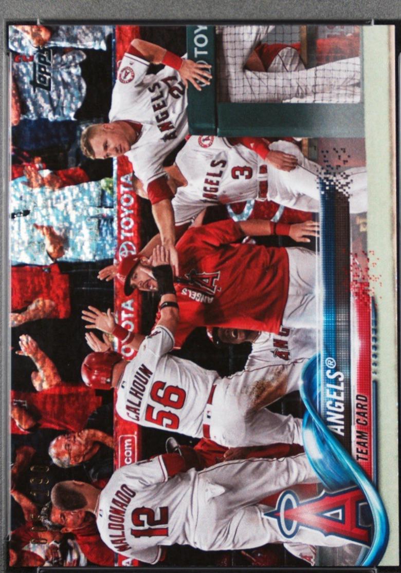 Los Angeles Angels Team Card [Foilboard] #119
