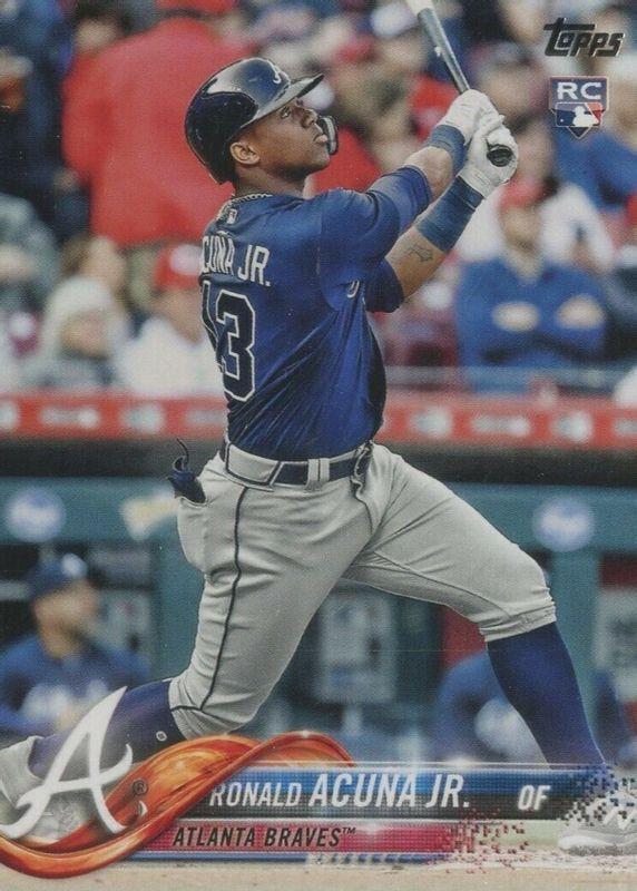 Ronald Acuna Jr. [Bat Pointing Up] #698