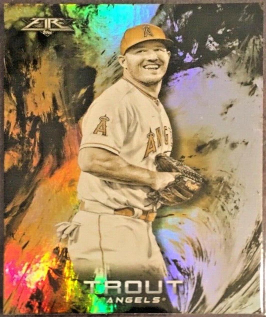 Mike Trout [Gold Minted] #100