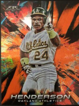 Rickey Henderson [Flame] #37