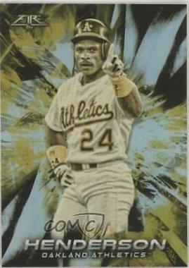 Rickey Henderson [Gold Minted] #37