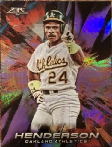 Rickey Henderson [Purple] #37