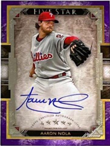 Aaron Nola [Purple] #FSA-AN