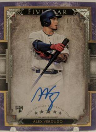 Alex Verdugo [Purple] #FSA-AV