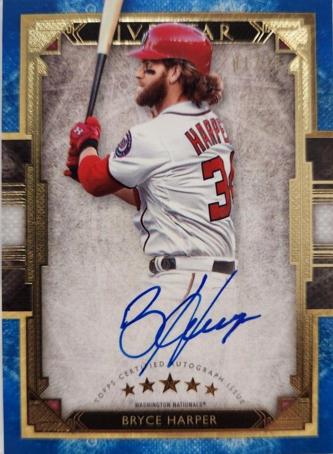 Bryce Harper [Blue] #FSA-BH