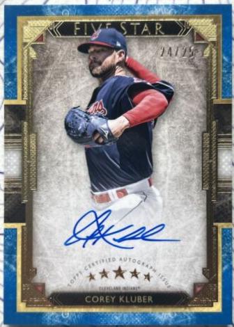 Corey Kluber [Blue] #FSA-CK
