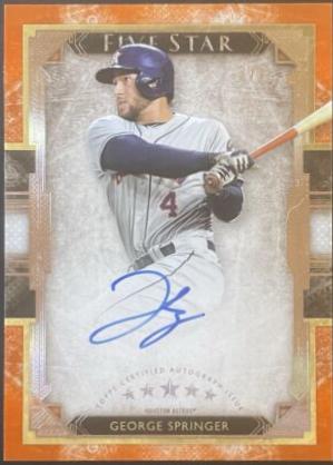 George Springer [Orange] #FSA-GP