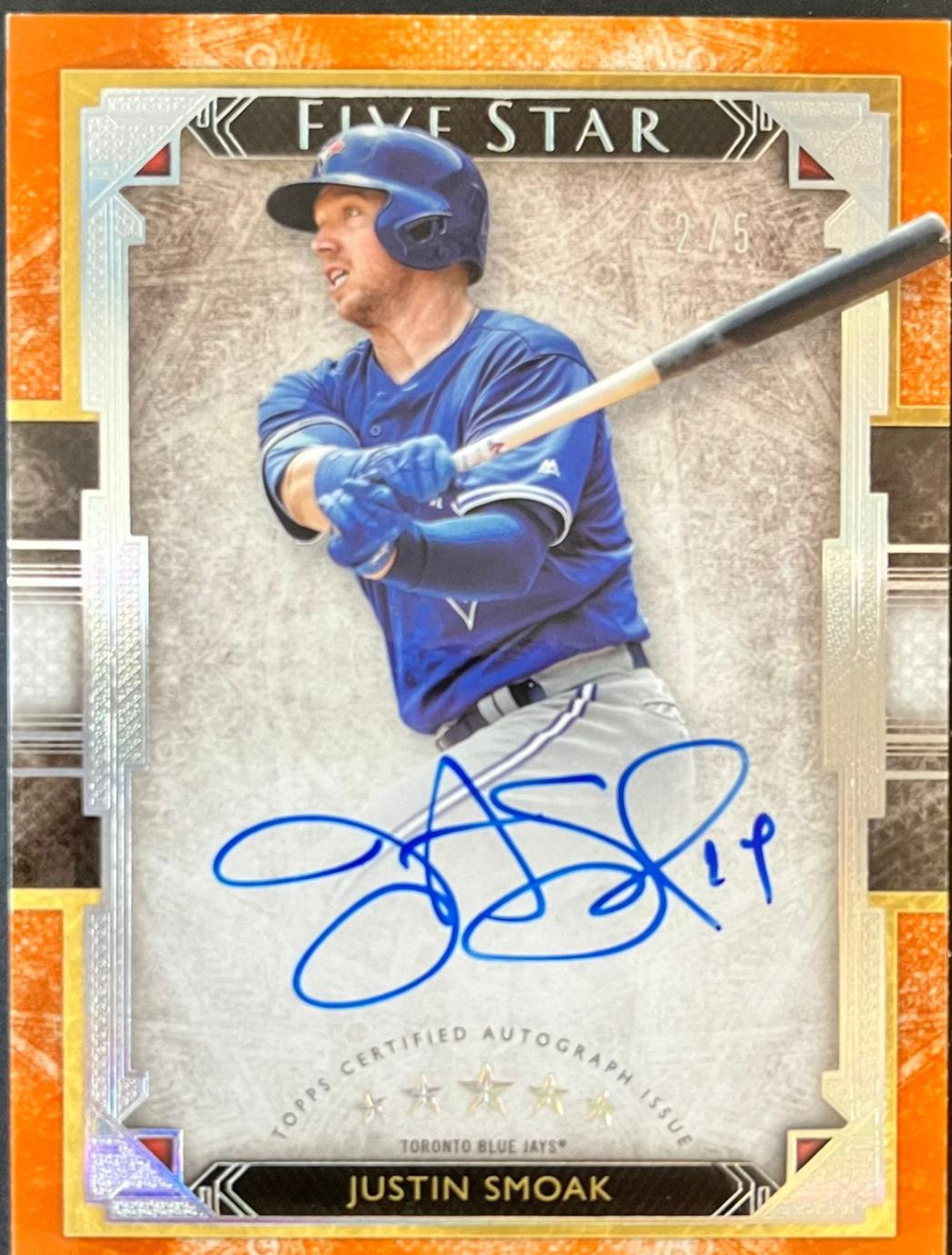 Justin Smoak [Orange] #FSA-JS