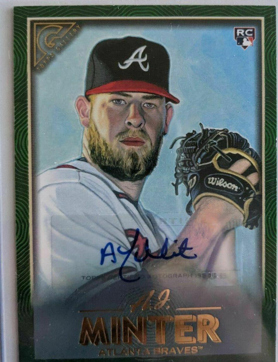 A.J. Minter [Autograph Green] #6