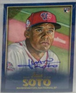 Juan Soto [Autograph Blue] #126