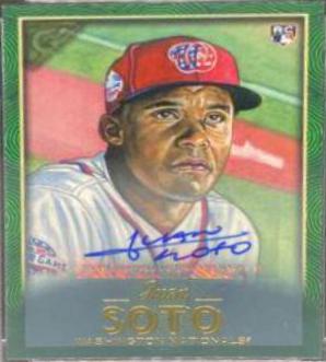 Juan Soto [Autograph Green] #126