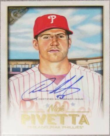 Nick Pivetta [Autograph Blue] #74