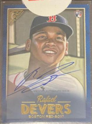 Rafael Devers [Autograph Blue] #127