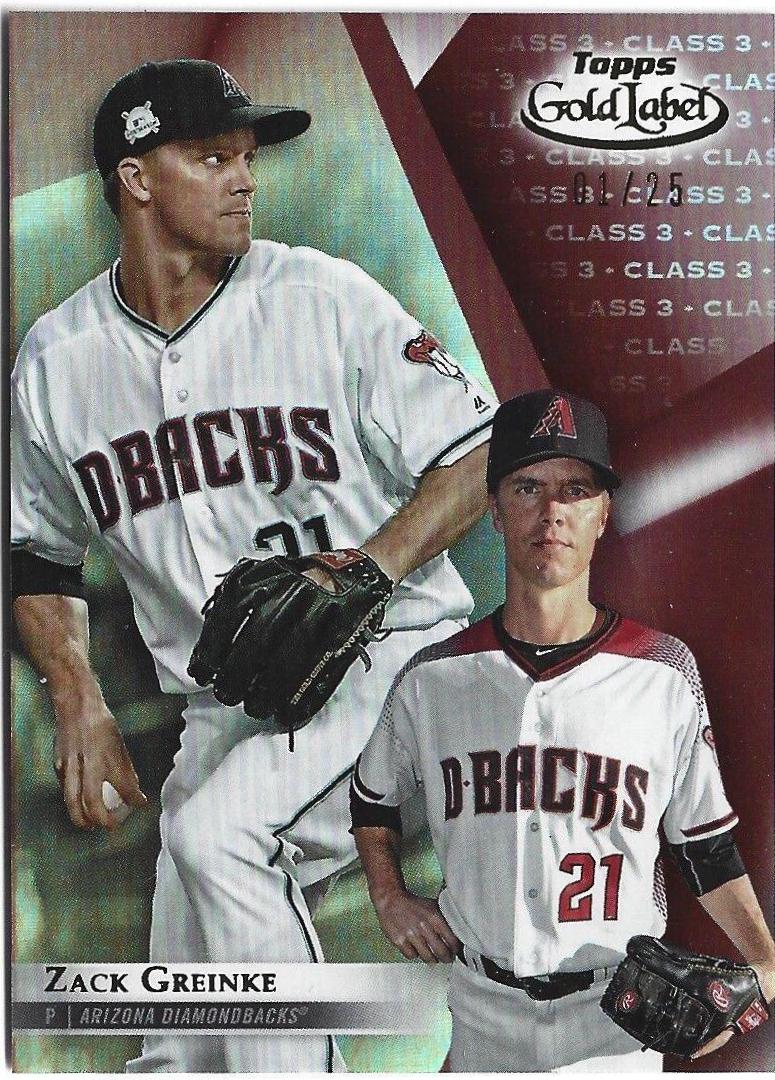 Zack Greinke [Class 3 Red] #19
