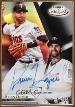 Brian Dozier [Black] #FA-BD