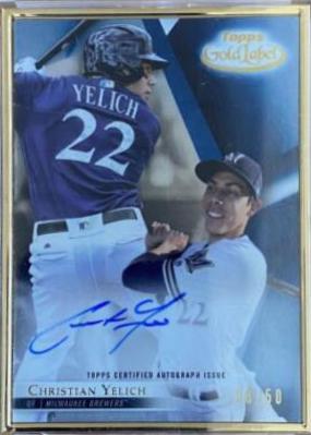 Christian Yelich [Blue] #FA-CY