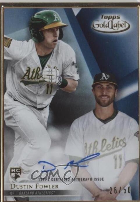 Dustin Fowler [Blue] #FA-DF