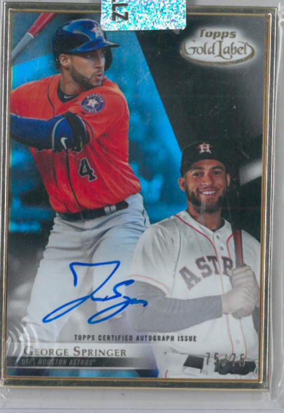 George Springer [Black] #FA-EP
