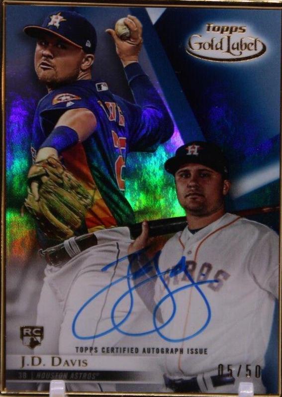 J.D. Davis [Blue] #FA-JD