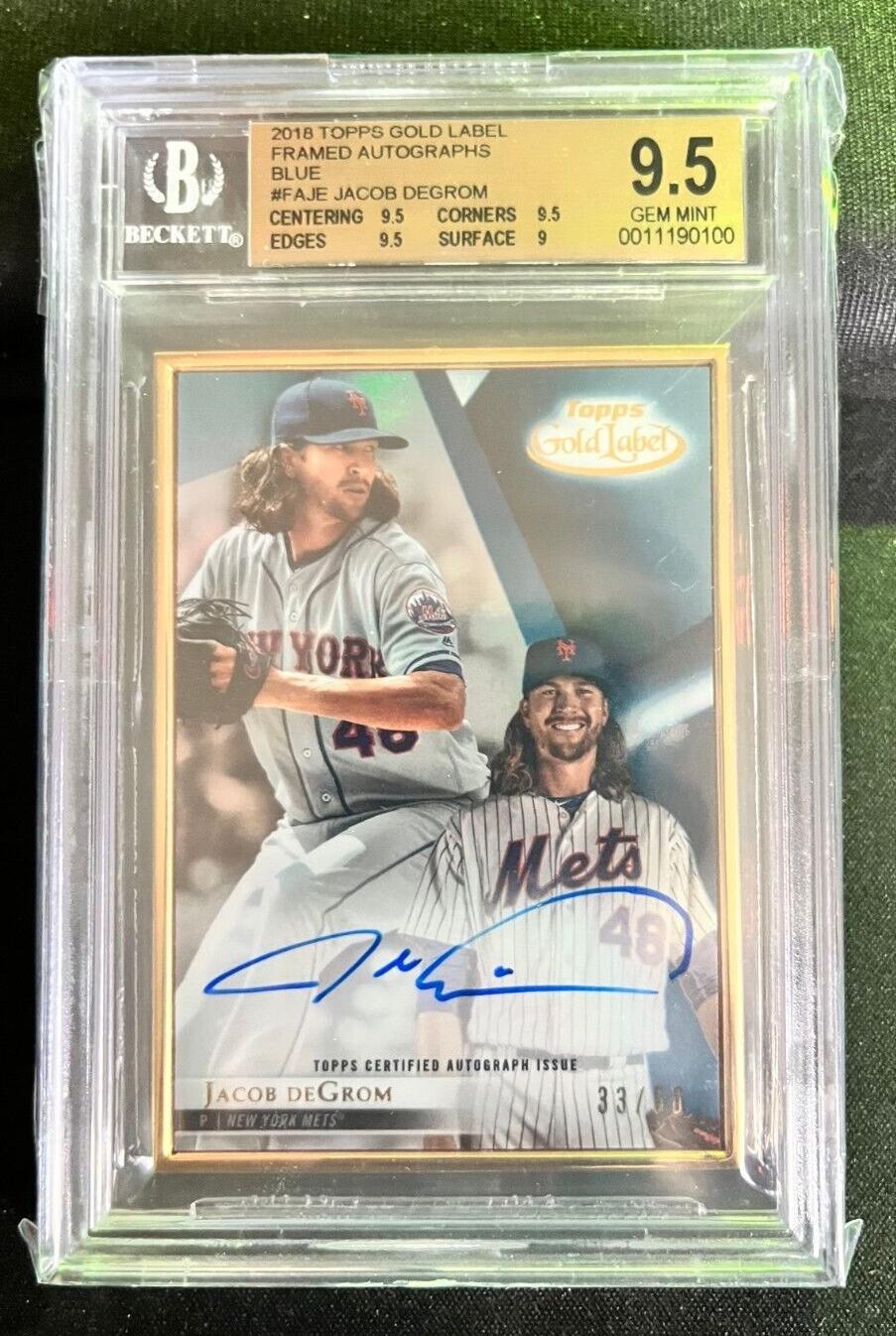 Jacob deGrom [Blue] #FA-JE