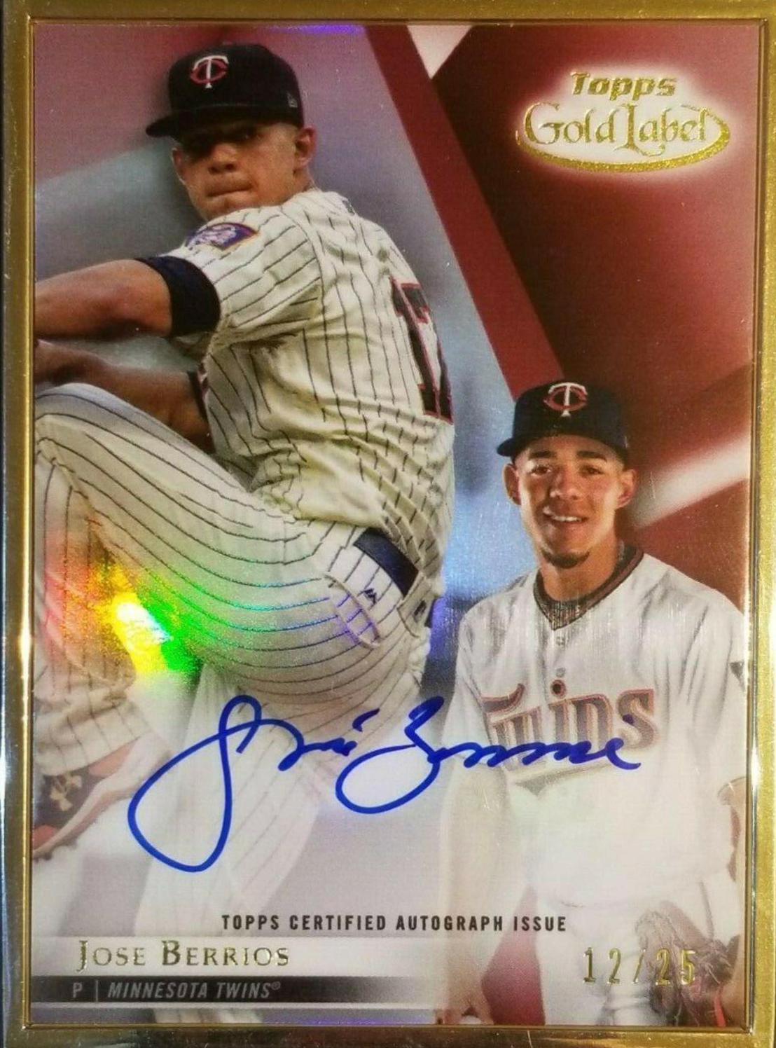 Jose Berrios [Red] #FA-JB