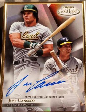 Jose Canseco #FA-JC