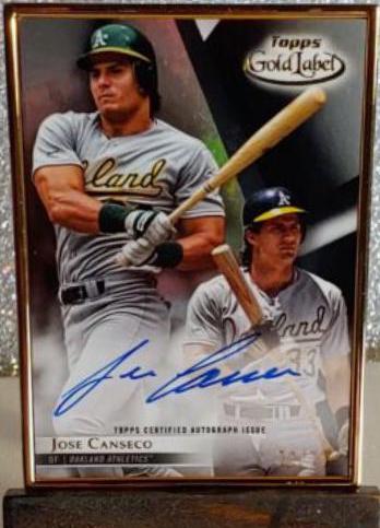 Jose Canseco [Black] #FA-JC