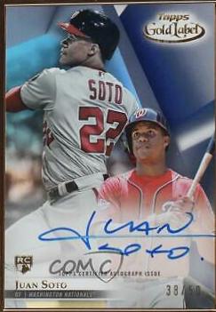 Juan Soto [Blue] #FA-JSO