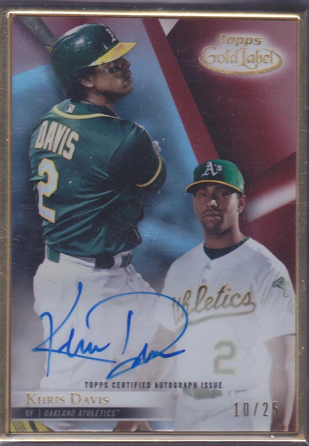 Khris Davis [Red] #FA-KD