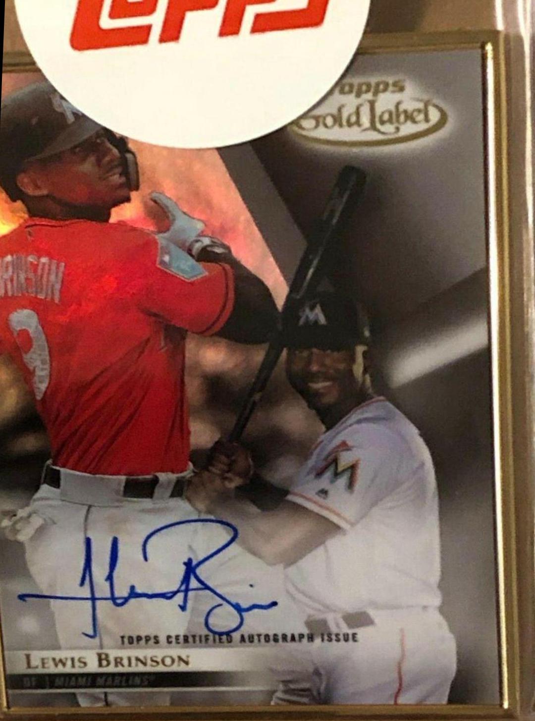 Lewis Brinson #FA-LB