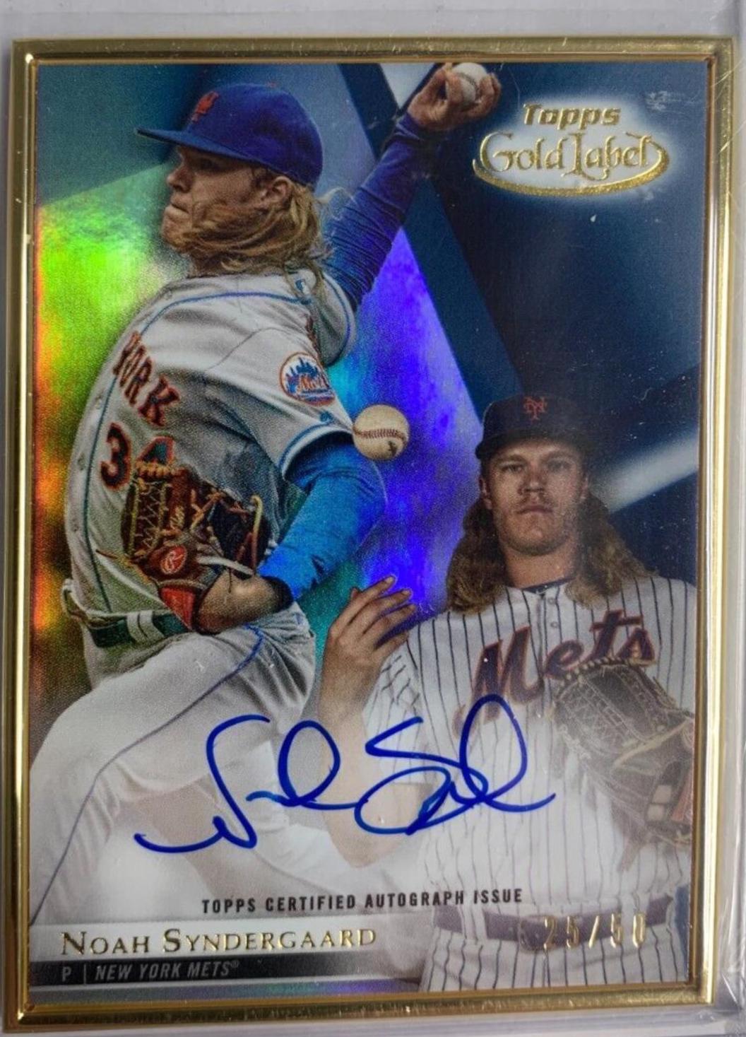 Noah Syndergaard [Blue] #FA-NY